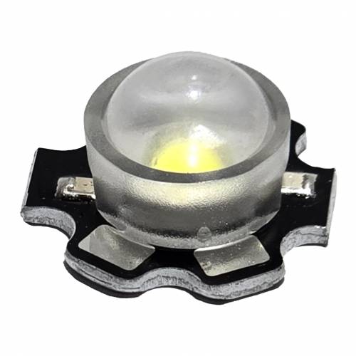 Soczewka Kolimator soczewki do diod Power LED 13 mm - kąt skupiania 90 stopni